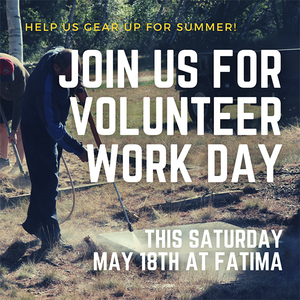 Come to Volunteer Work Day!
