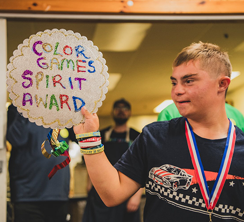 Color Games Spirit Award Color Games Spirit Award